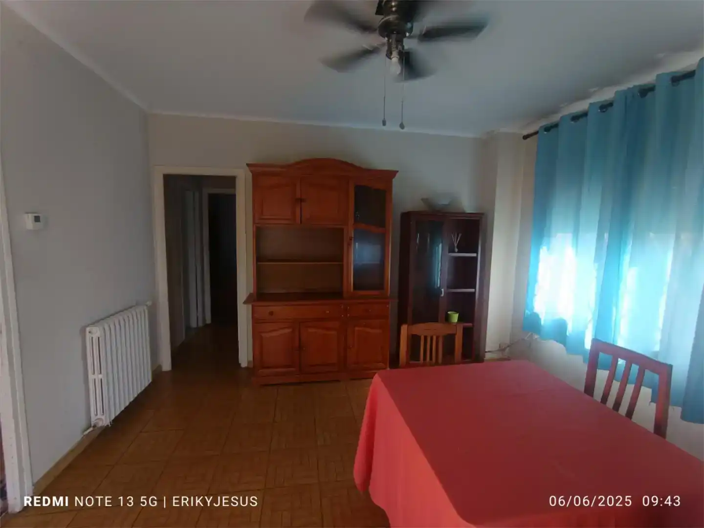 Comedor de Piso para compartir en Pineda de Mar con Jardín privado, Trastero y Lavadora