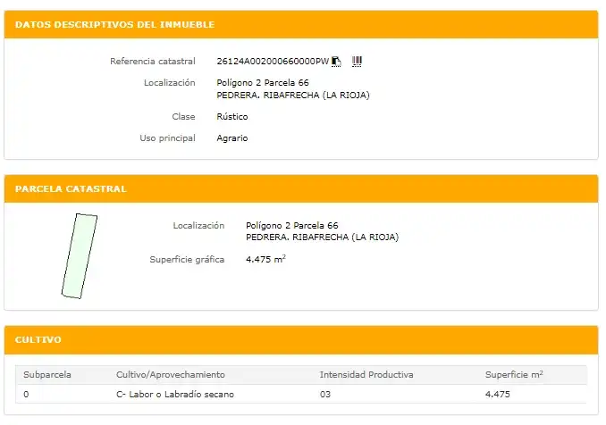 Terreno rústico en venta en Ribafrecha, imagen 2
