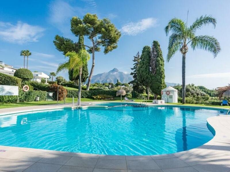 Piscina de Planta baixa en venda en Marbella amb Aire condicionat, Terrassa i Piscina