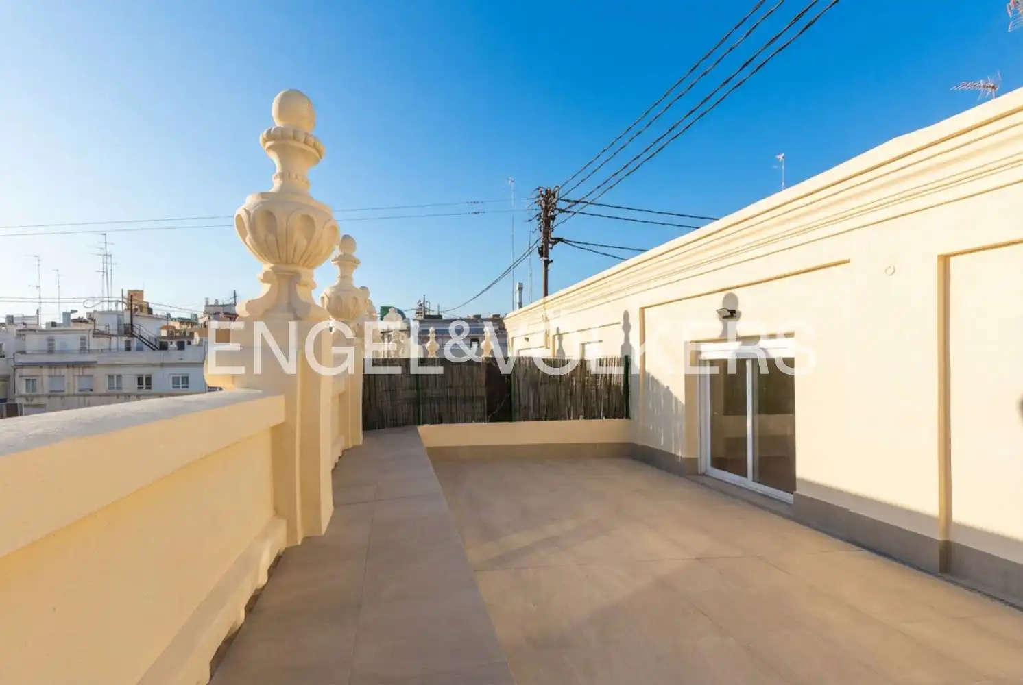Terraza de Ático de alquiler en Valencia con Aire acondicionado, Calefacción y Terraza