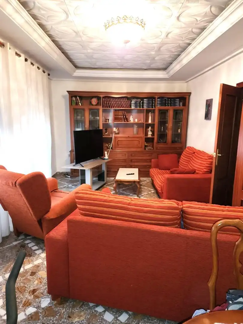Sala de estar de Piso en venta en Murcia con Aire acondicionado, Terraza y Trastero