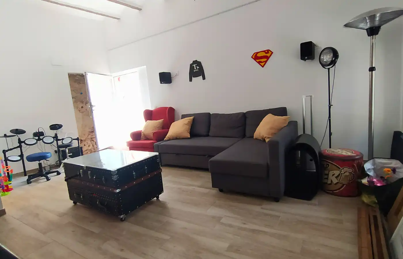 Sala de estar de Casa o chalet en venta en Los Santos de la Humosa con Jardín privado, Terraza y Trastero