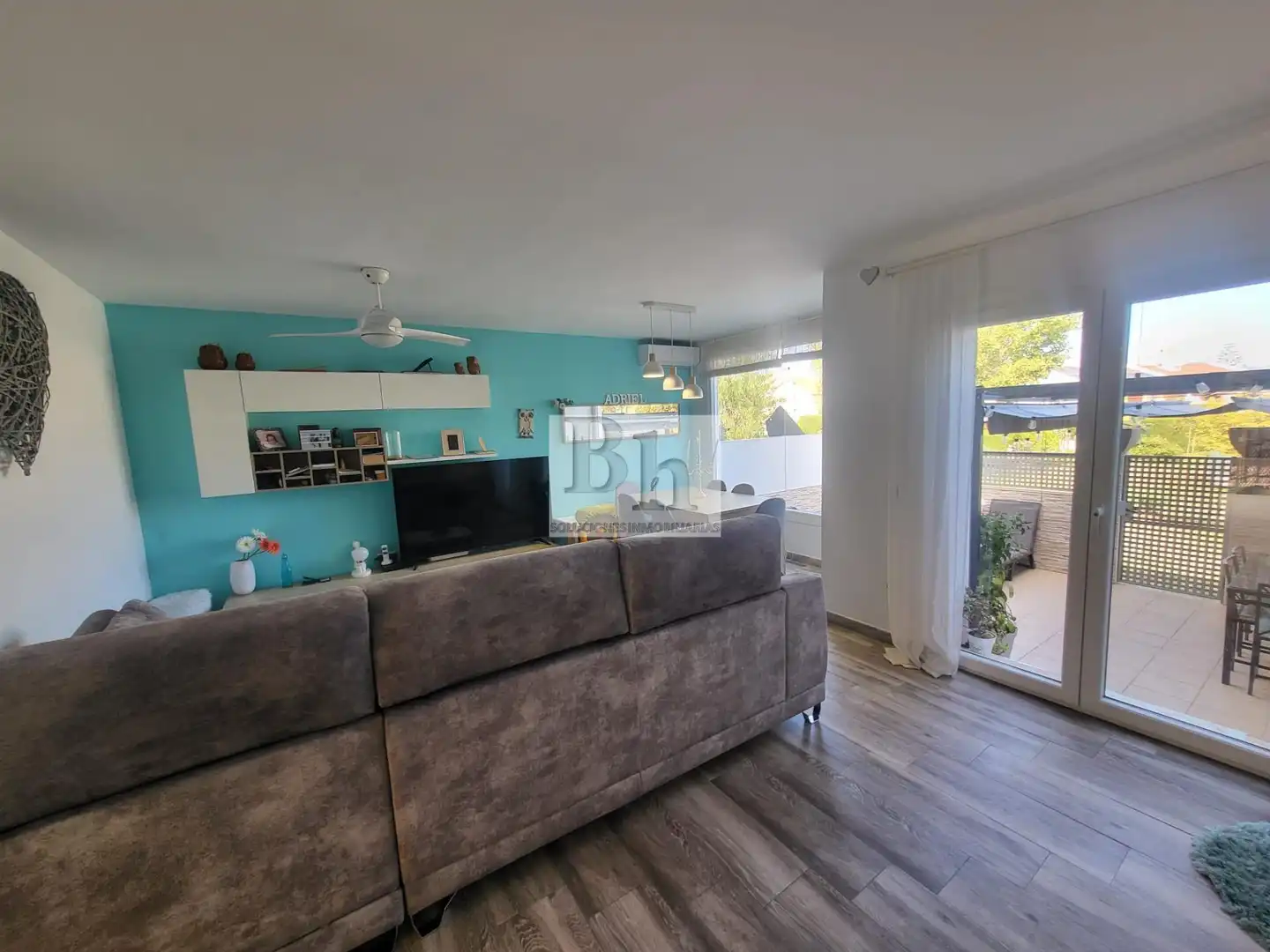 Sala de estar de Casa adosada en venta en Alhaurín de la Torre