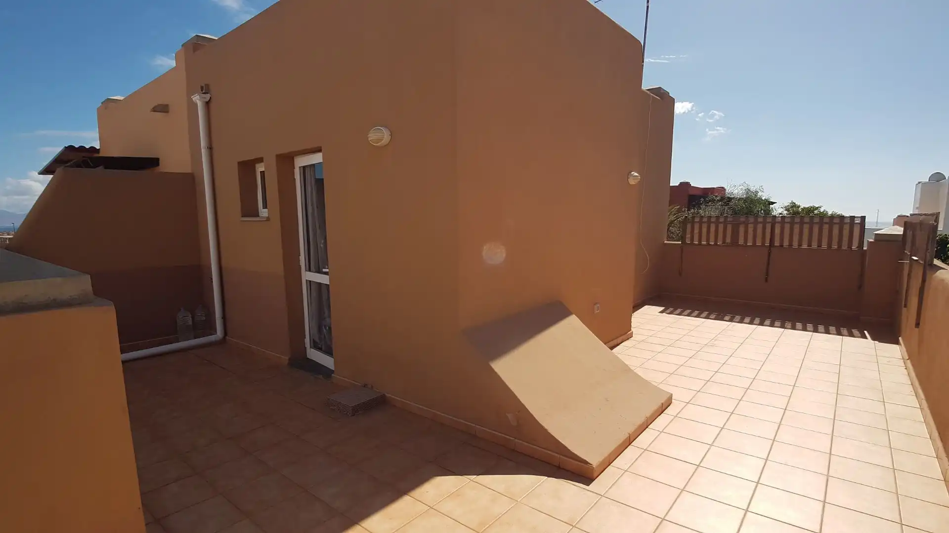 Terraza de Dúplex en venta en La Oliva con Jardín privado