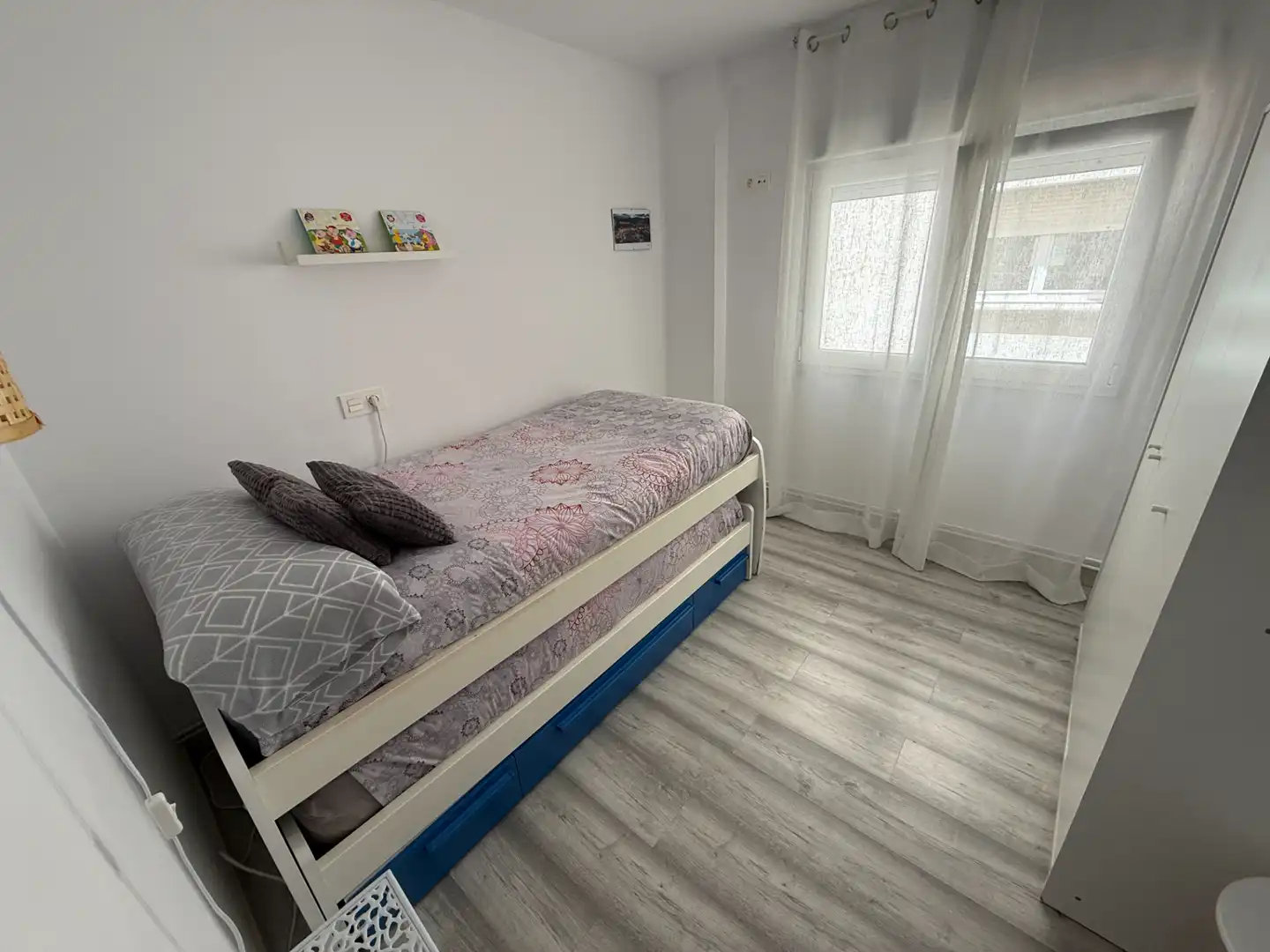Bedroom of Flat for sale in Gijón   with Heating and Furnished