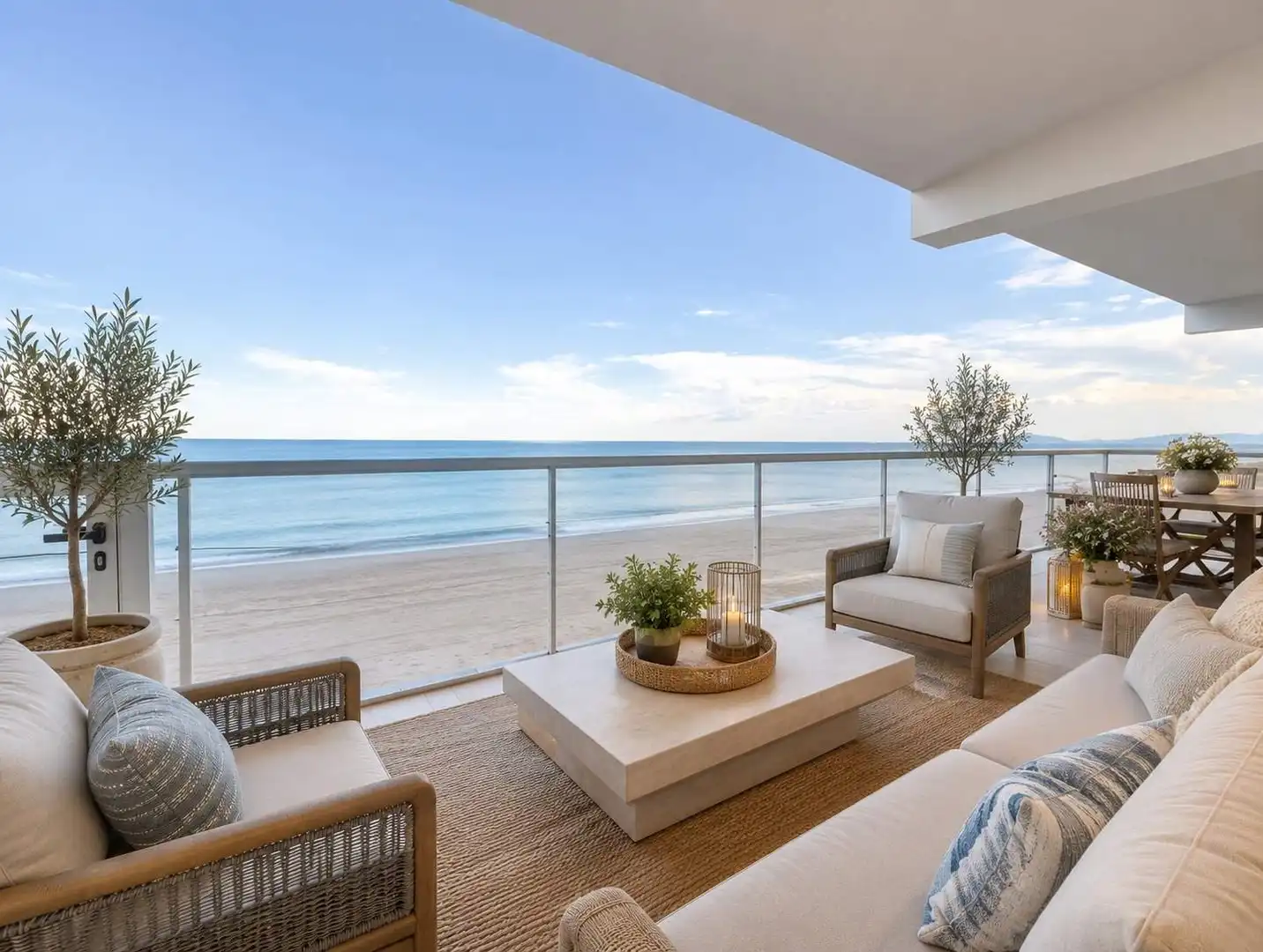 Terraza de Apartamento en venta en Tavernes de la Valldigna con Terraza y Balcón