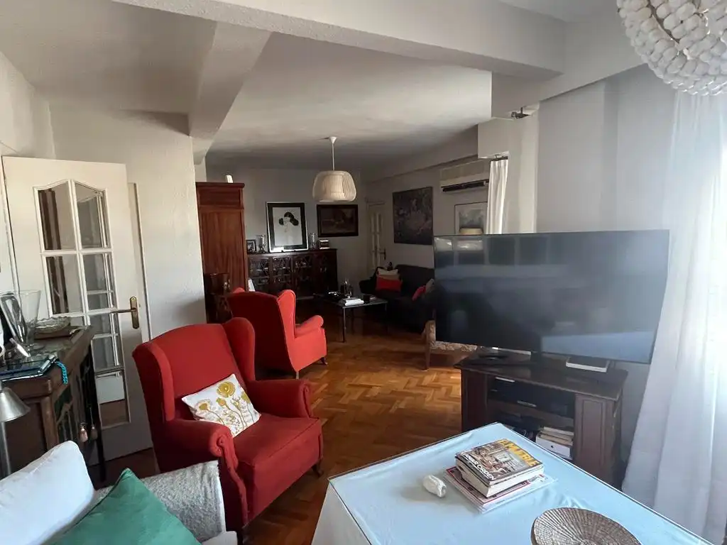 Wohnzimmer von Wohnung zum Verkauf in Albacete mit Klimaanlage, Heizung und Parkett