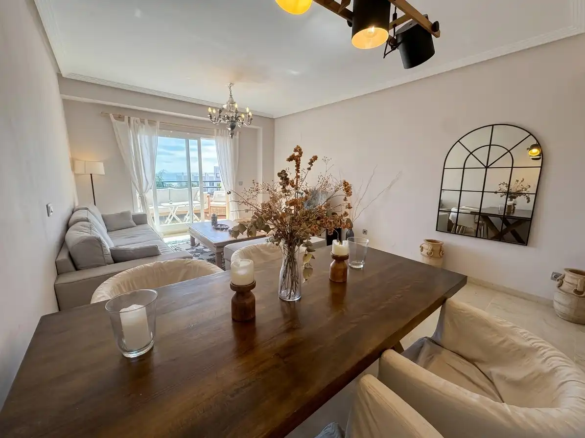Comedor de Apartamento en venta en Manilva con Aire acondicionado, Calefacción y Terraza