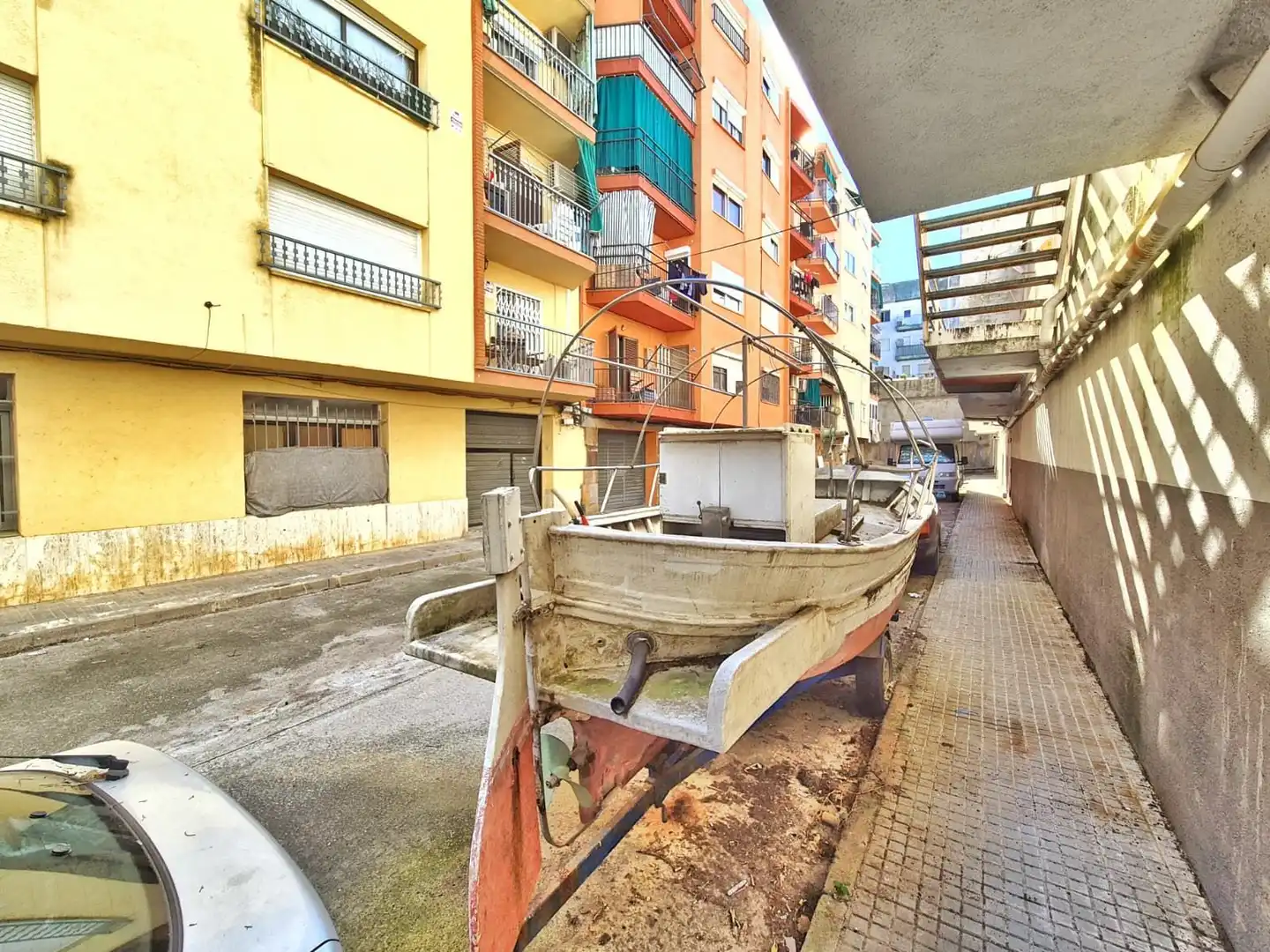 Vista exterior de Garatge en venda en Blanes
