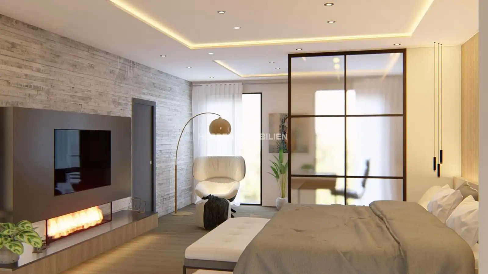 Chalet con piscina en venta en Centre