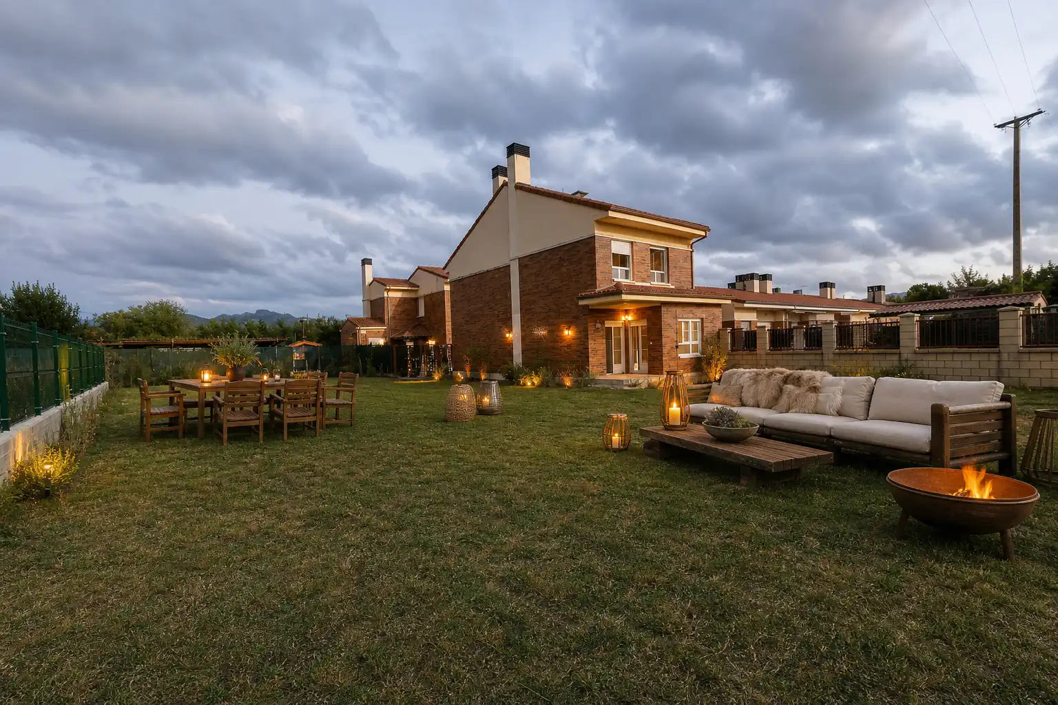 Terraza de Casa o chalet en venta en Cihuri con Calefacción, Jardín privado y Parquet