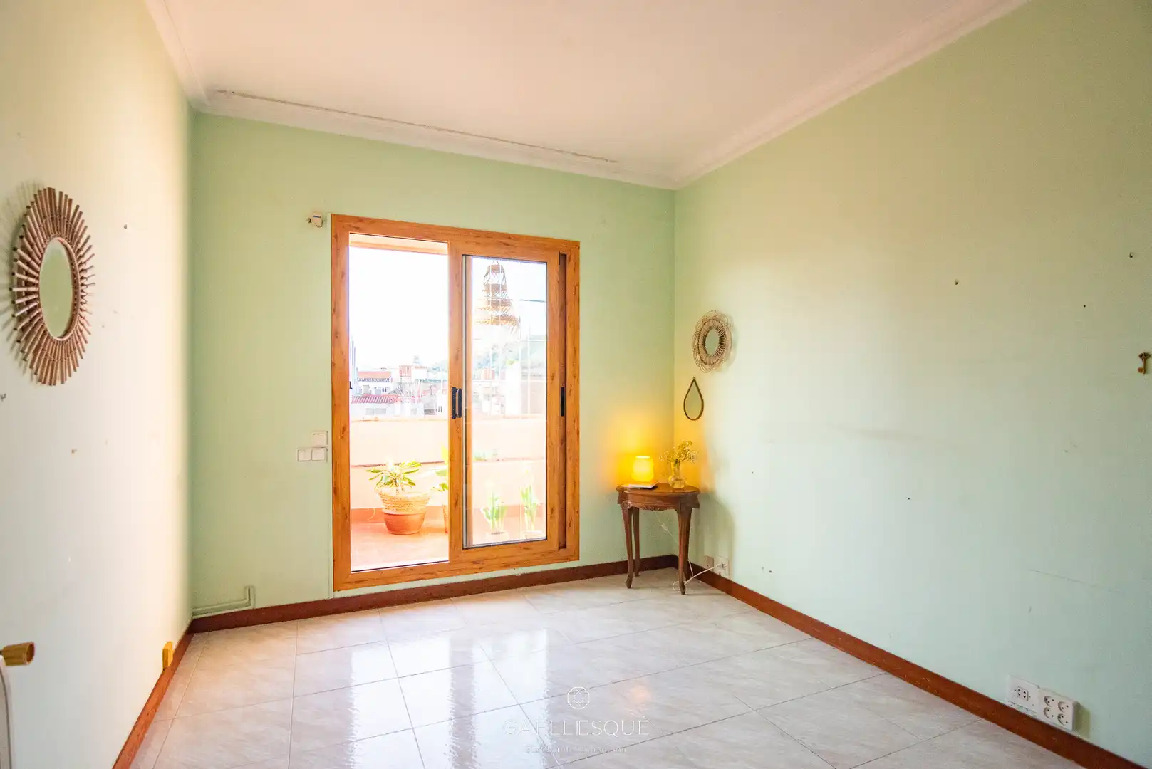 Habitación de Ático en venta en Barcelona con Calefacción, Parquet y Terraza