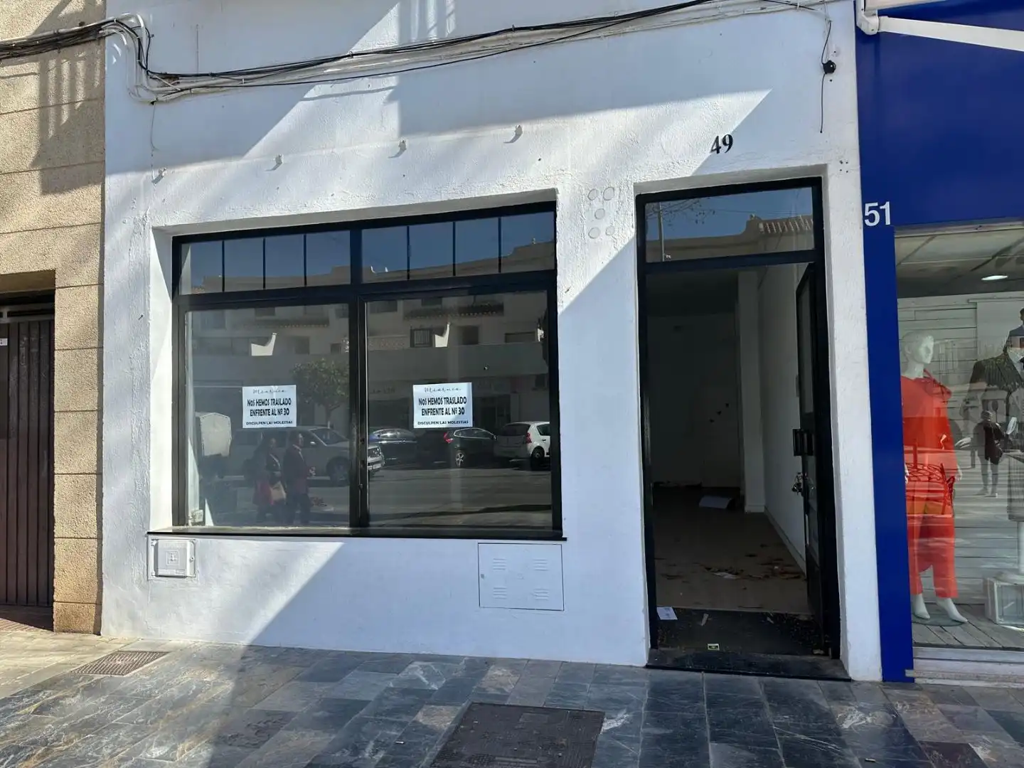 Vista exterior de Local de alquiler en Berja con Parquet