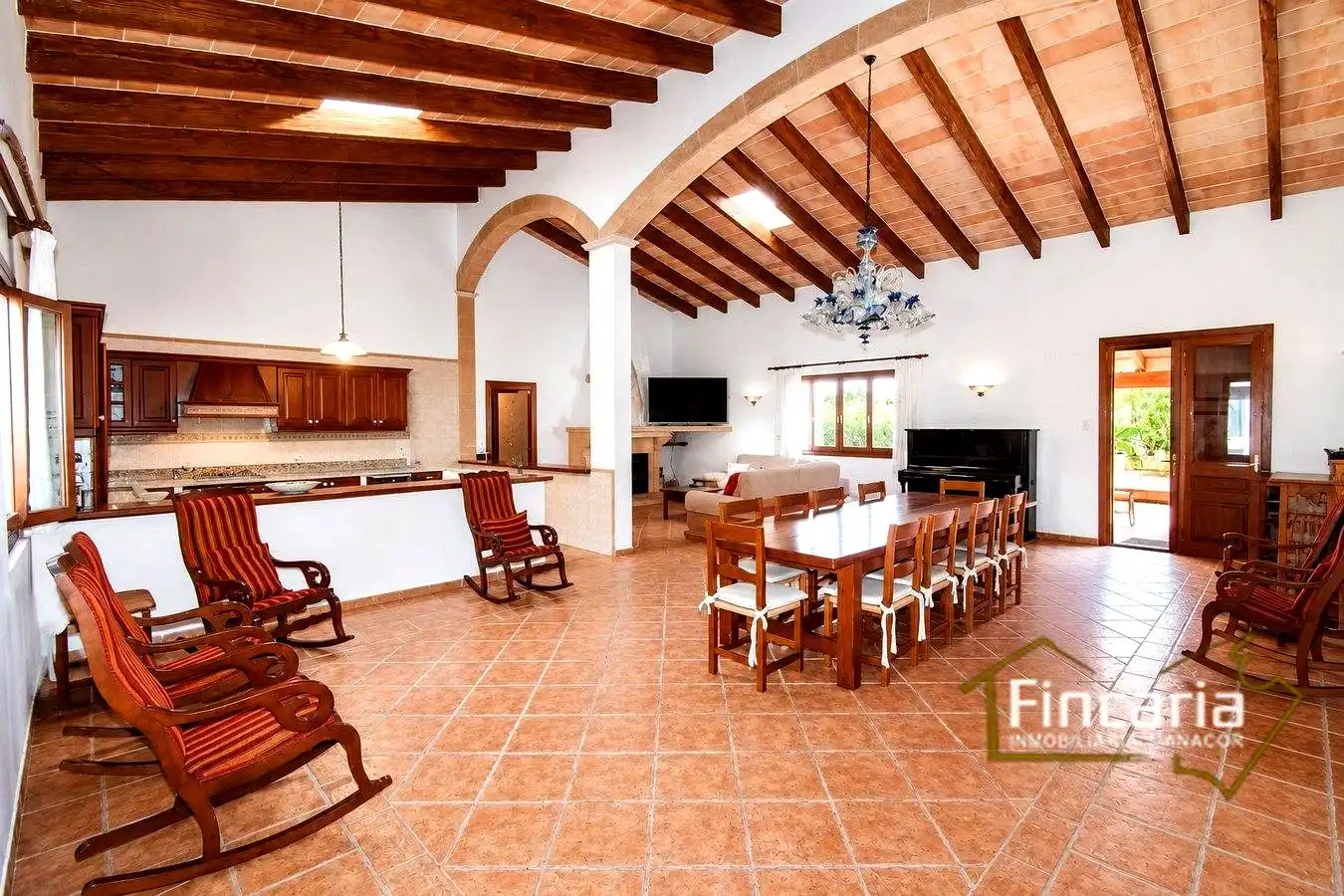 Dining room of Country homes for sale in Manacor  with Air Conditioner, Private garden and Terrace