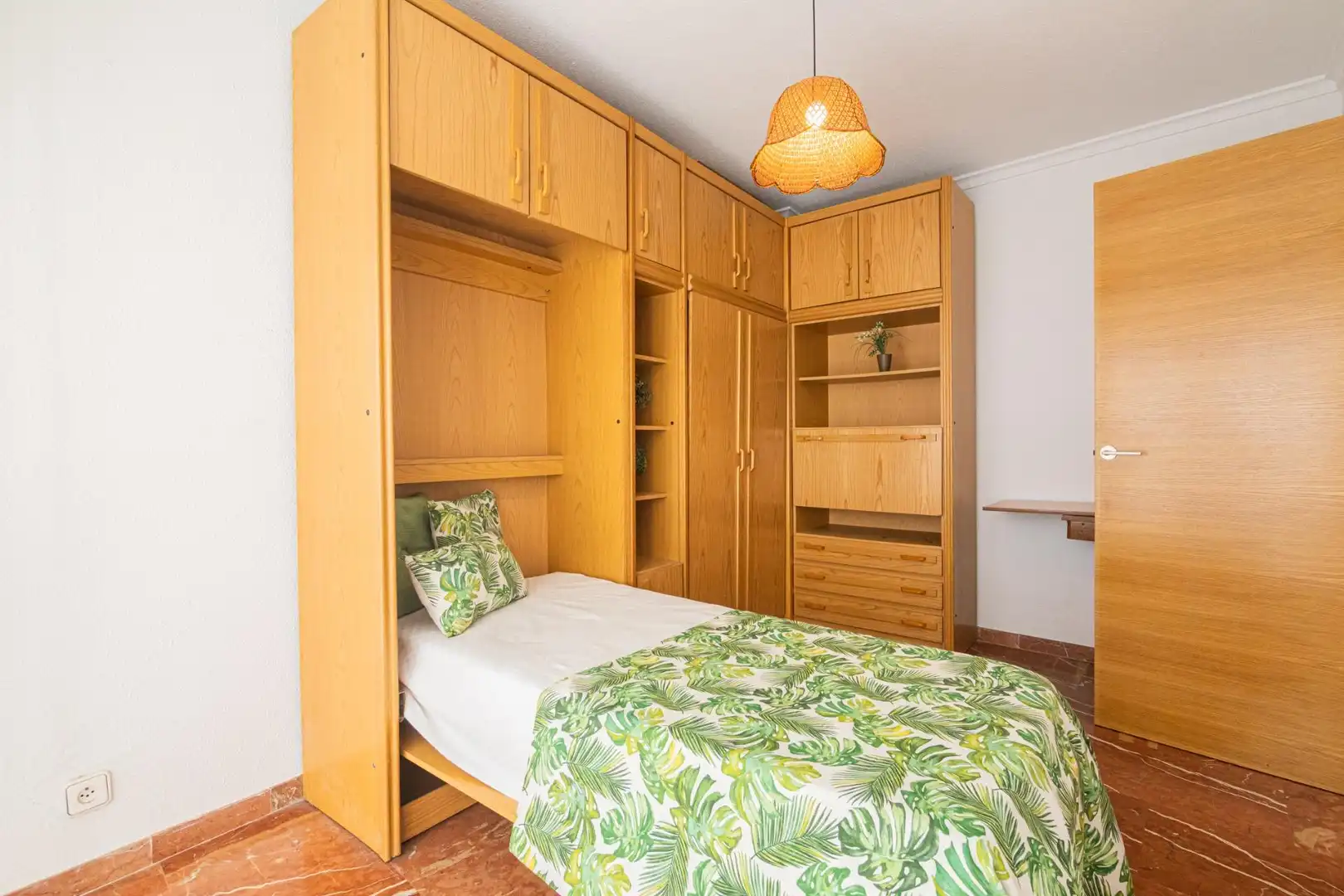 Schlafzimmer von Wohnung zum Verkauf in Elche / Elx mit Klimaanlage, Heizung und Balkon