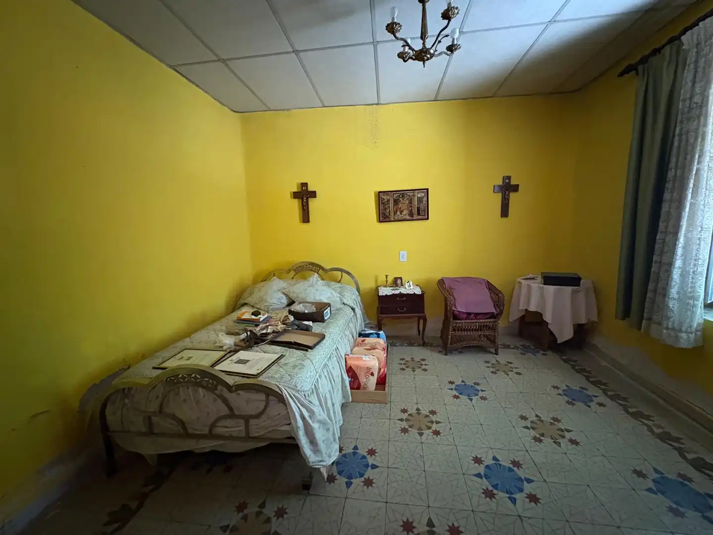 Sala de estar de Finca rústica en venta en Íscar con Calefacción, Jardín privado y Trastero