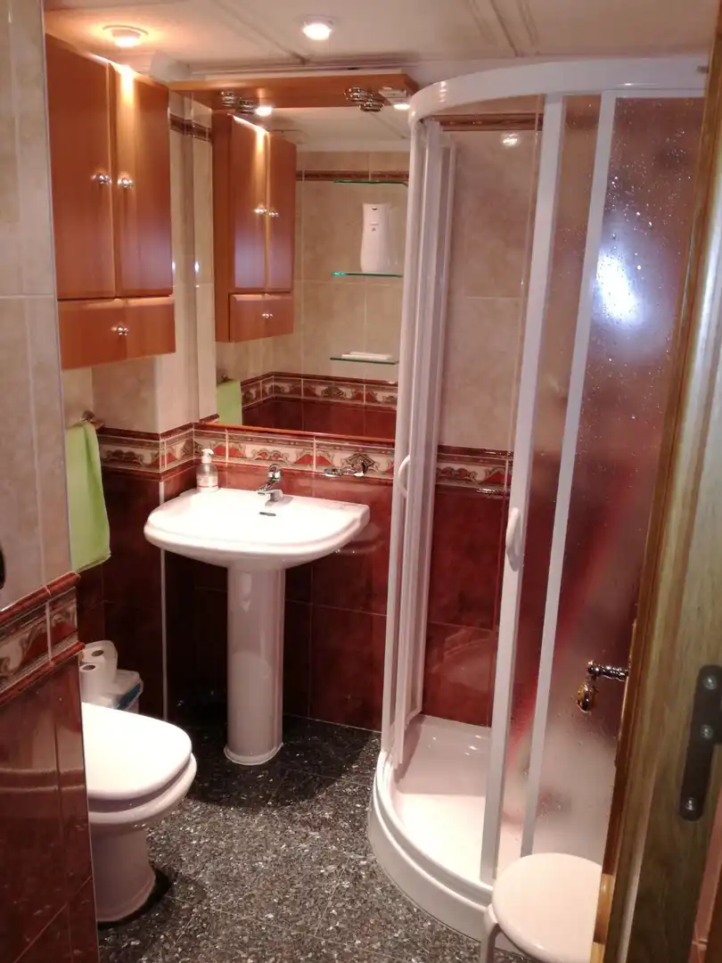 Bathroom of Flat for sale in Ronda  with Air Conditioner, Heating and Storage room