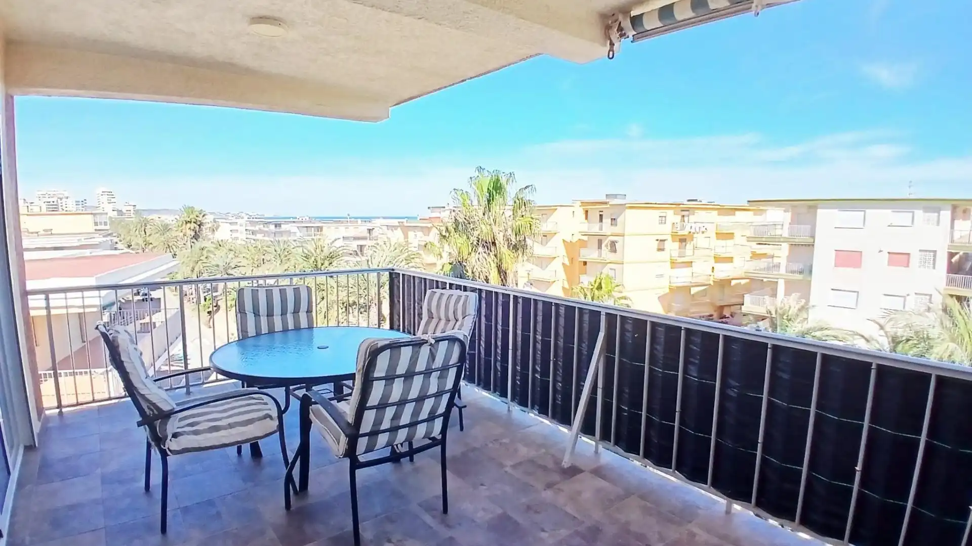 Terrace of Flat for sale in Tavernes de la Valldigna  with Furnished and Balcony