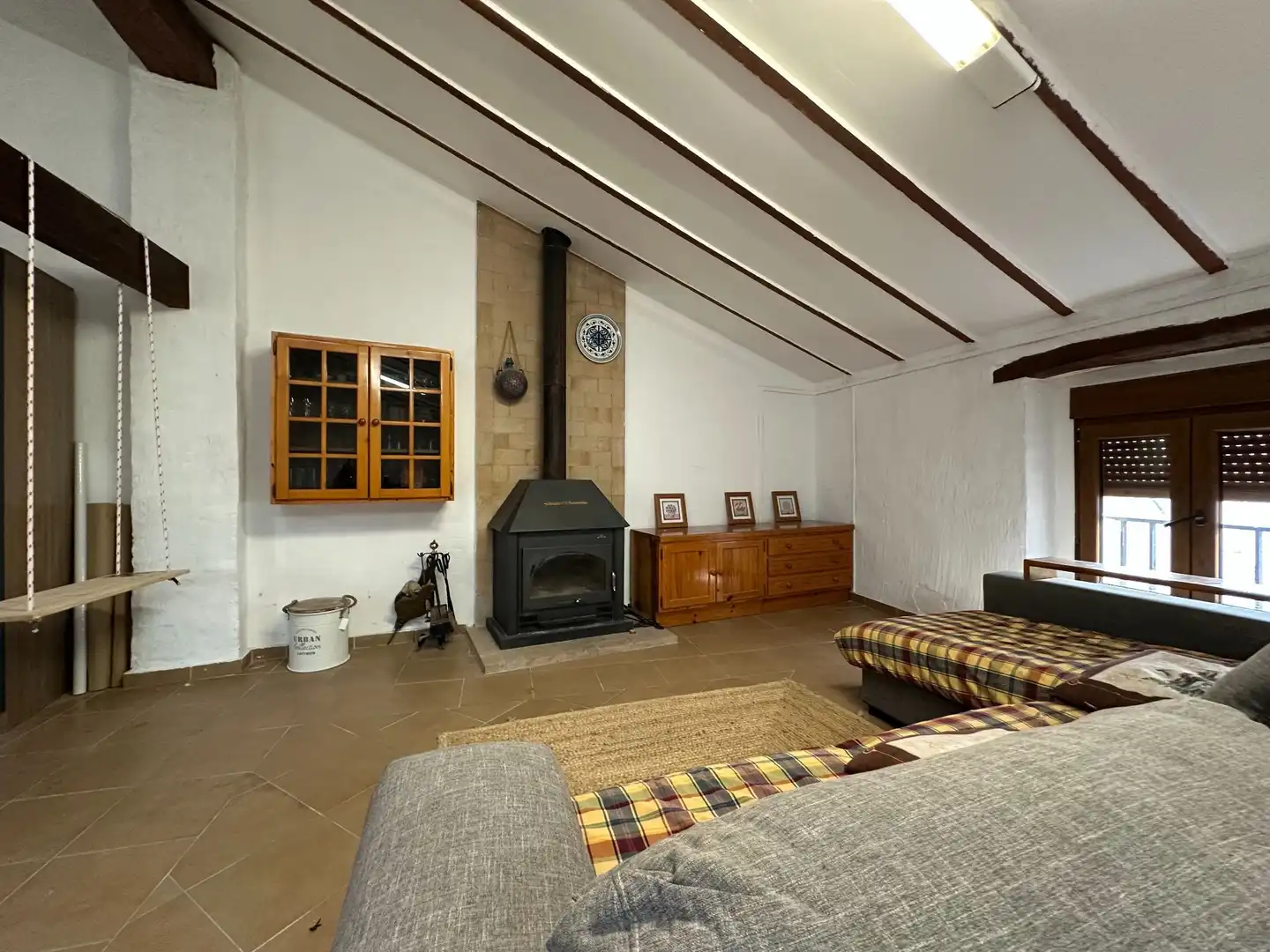 Sala d'estar de Finca rústica en venda en Ontinyent amb Aire condicionat i Calefacció