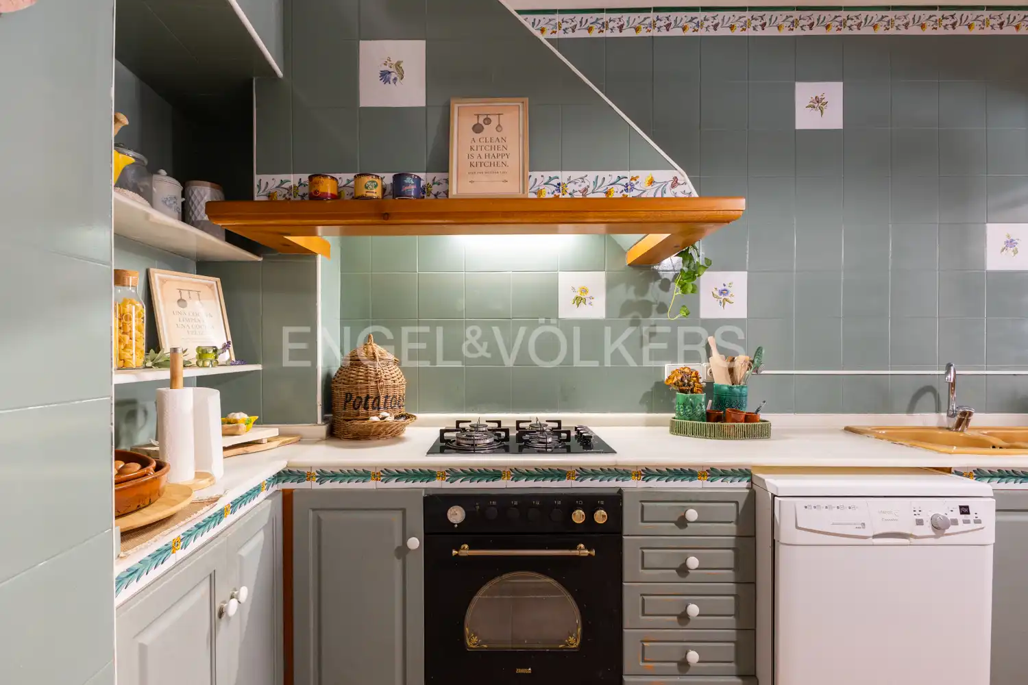 Cocina de Casa o chalet en venta en Alcublas con Aire acondicionado, Calefacción y Jardín privado