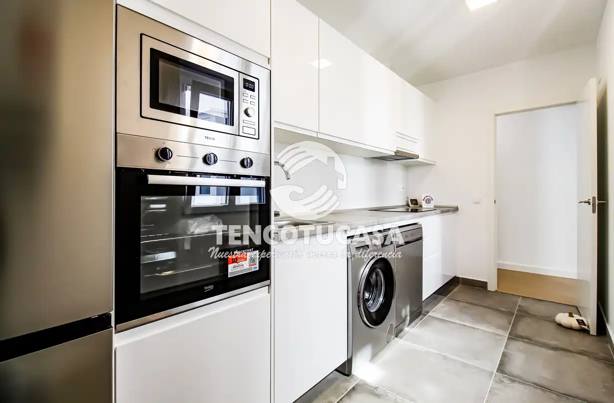 Kitchen of Flat for sale in Madrid  with Air Conditioner, Heating and Furnished