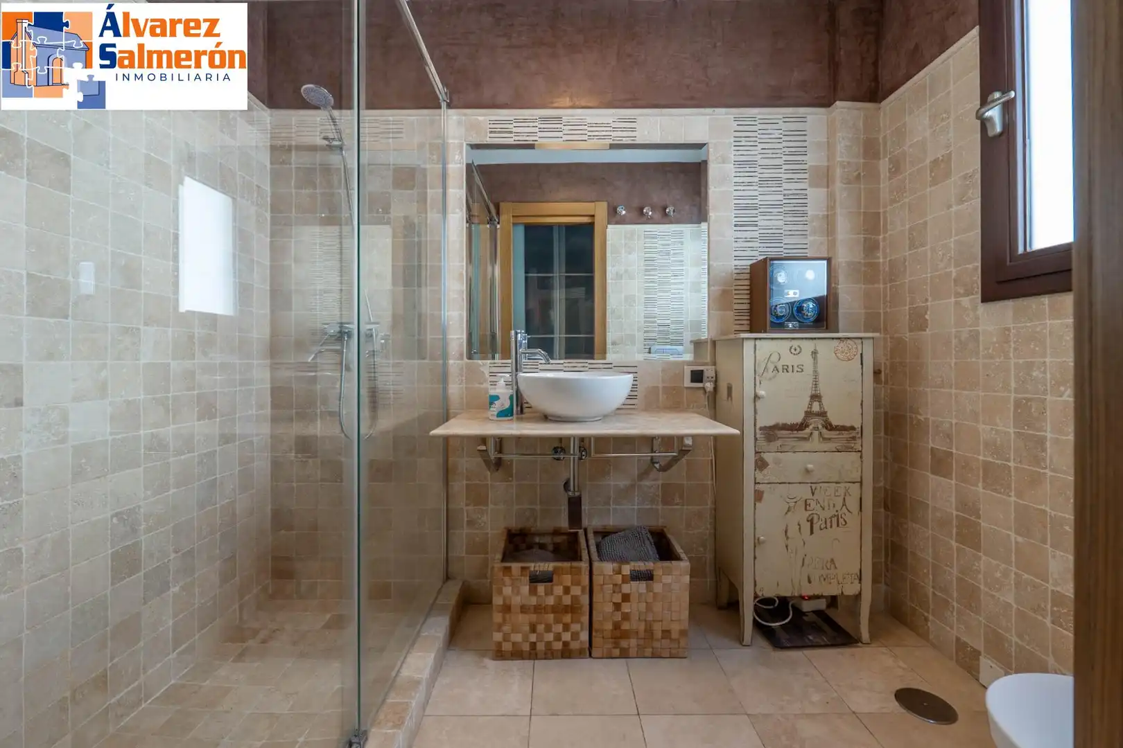 Baño de Casa adosada en venta en Granada con Aire acondicionado y Terraza