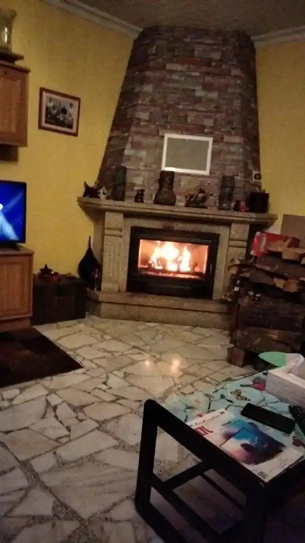 Sala de estar de Casa o chalet en venta en Monterrei con Jardín privado, Trastero y Piscina