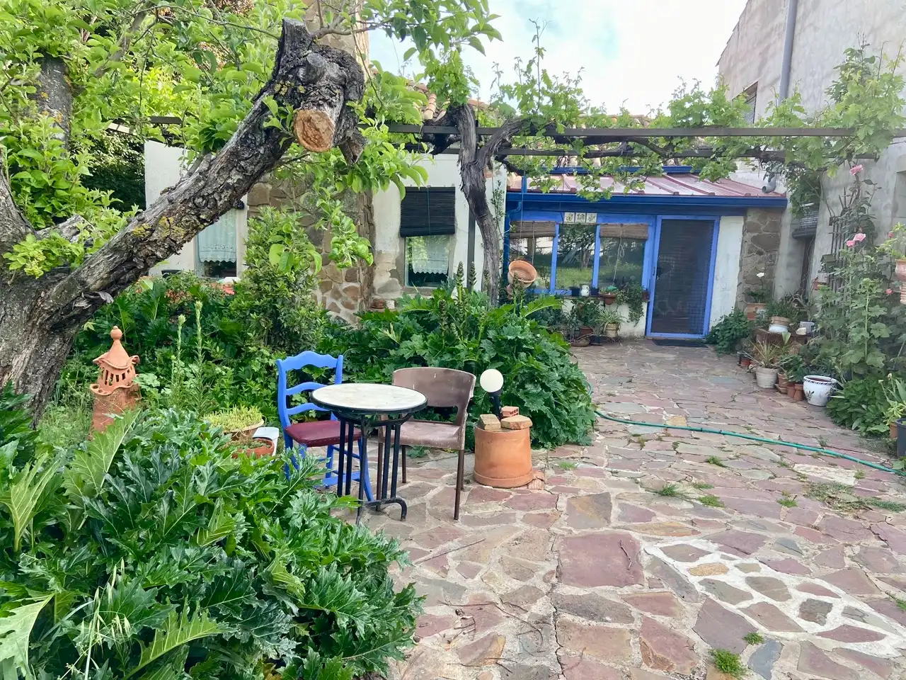 Terraza de Casa o chalet en venta en Corral de Calatrava con Aire acondicionado, Calefacción y Jardín privado