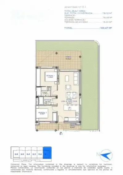 Apartamento en venta en Centro