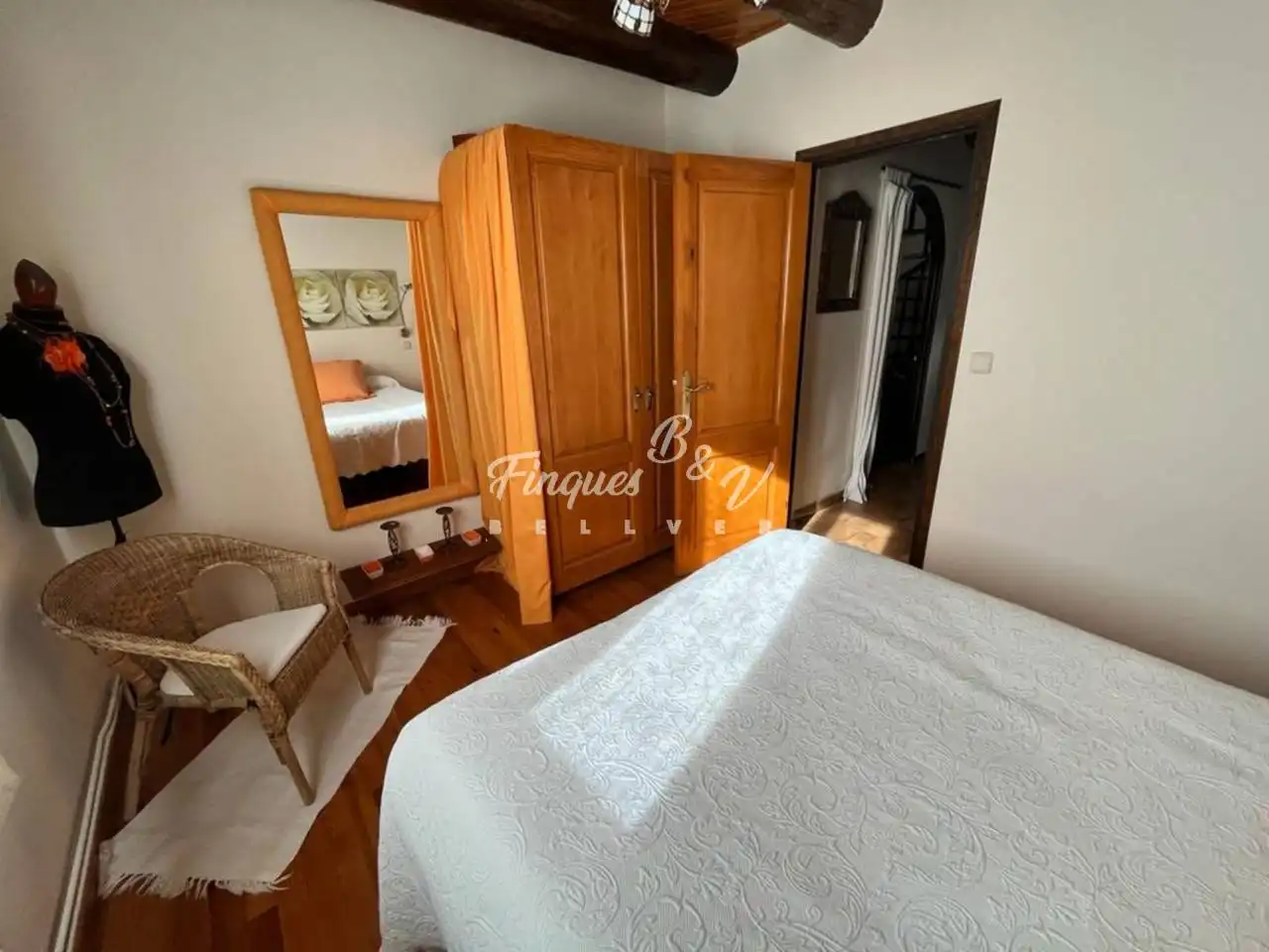 Bedroom of Houses for rent in Dorres  with Heating, Private garden and Parquet flooring