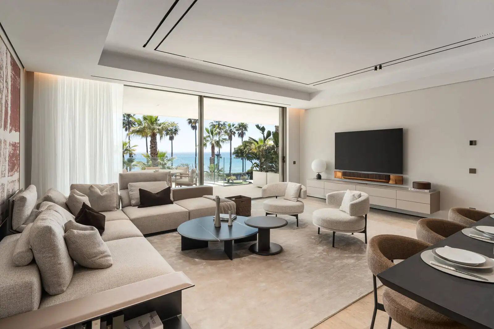 Living room of Apartments for sale in Estepona  with Air Conditioner, Terrace and Storage room