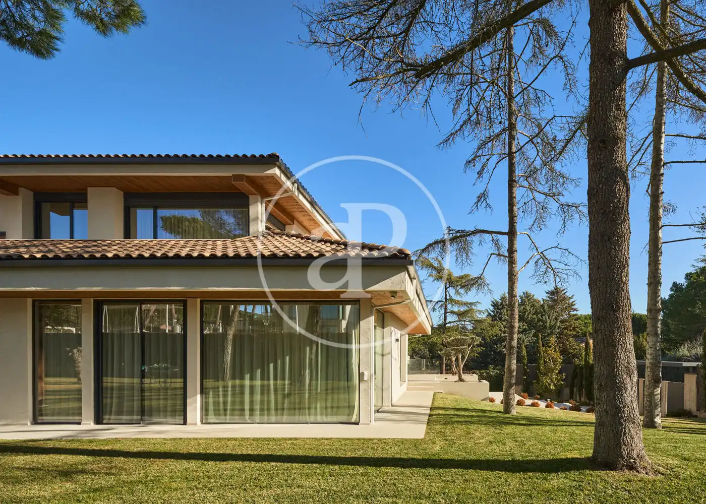 Jardí de Casa o xalet en venda en Boadilla del Monte amb Aire condicionat, Calefacció i Jardí privat