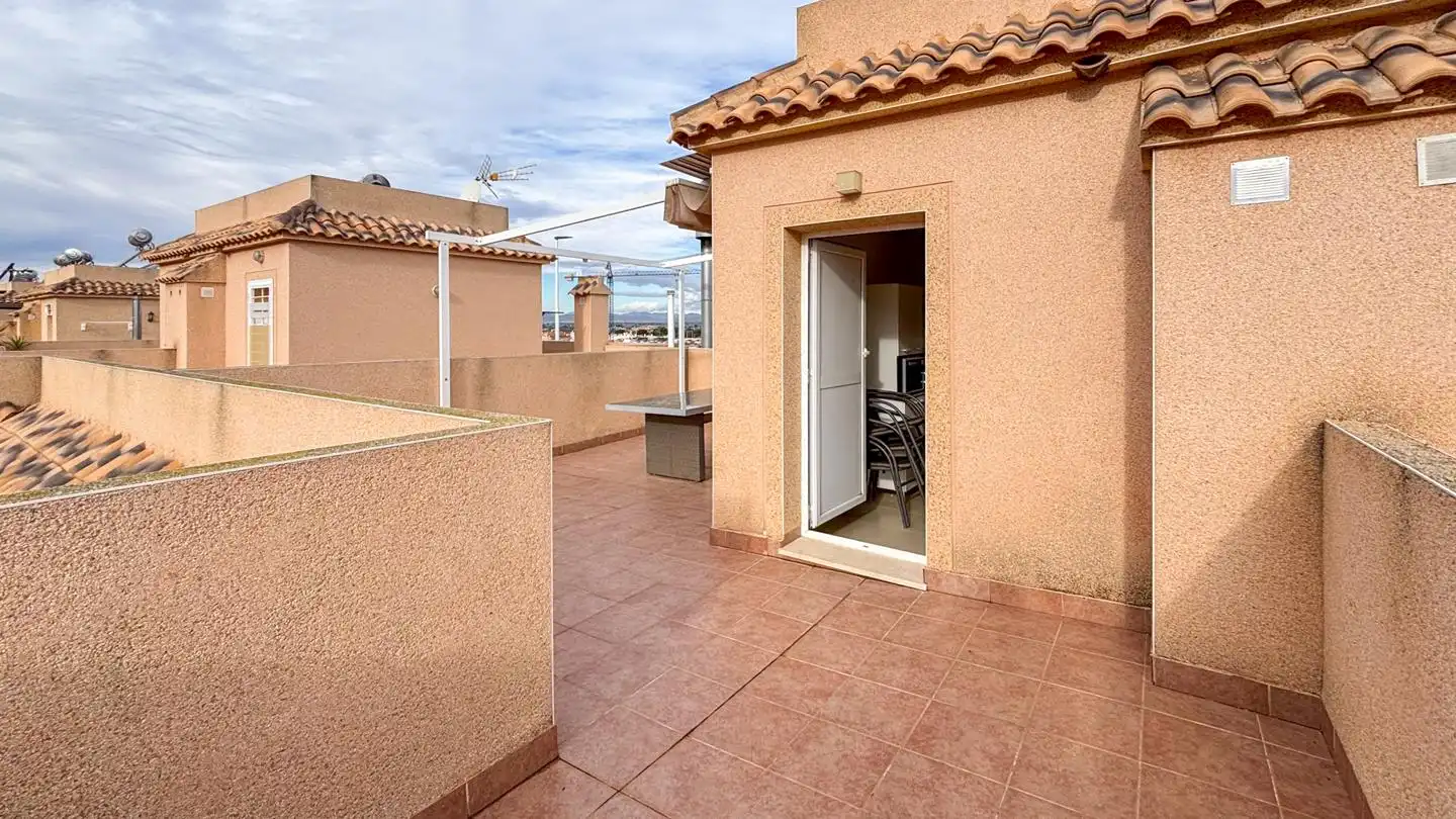 Terrace of Detached homes for sale in Santa Pola  with Air Conditioner, Terrace and Storage room