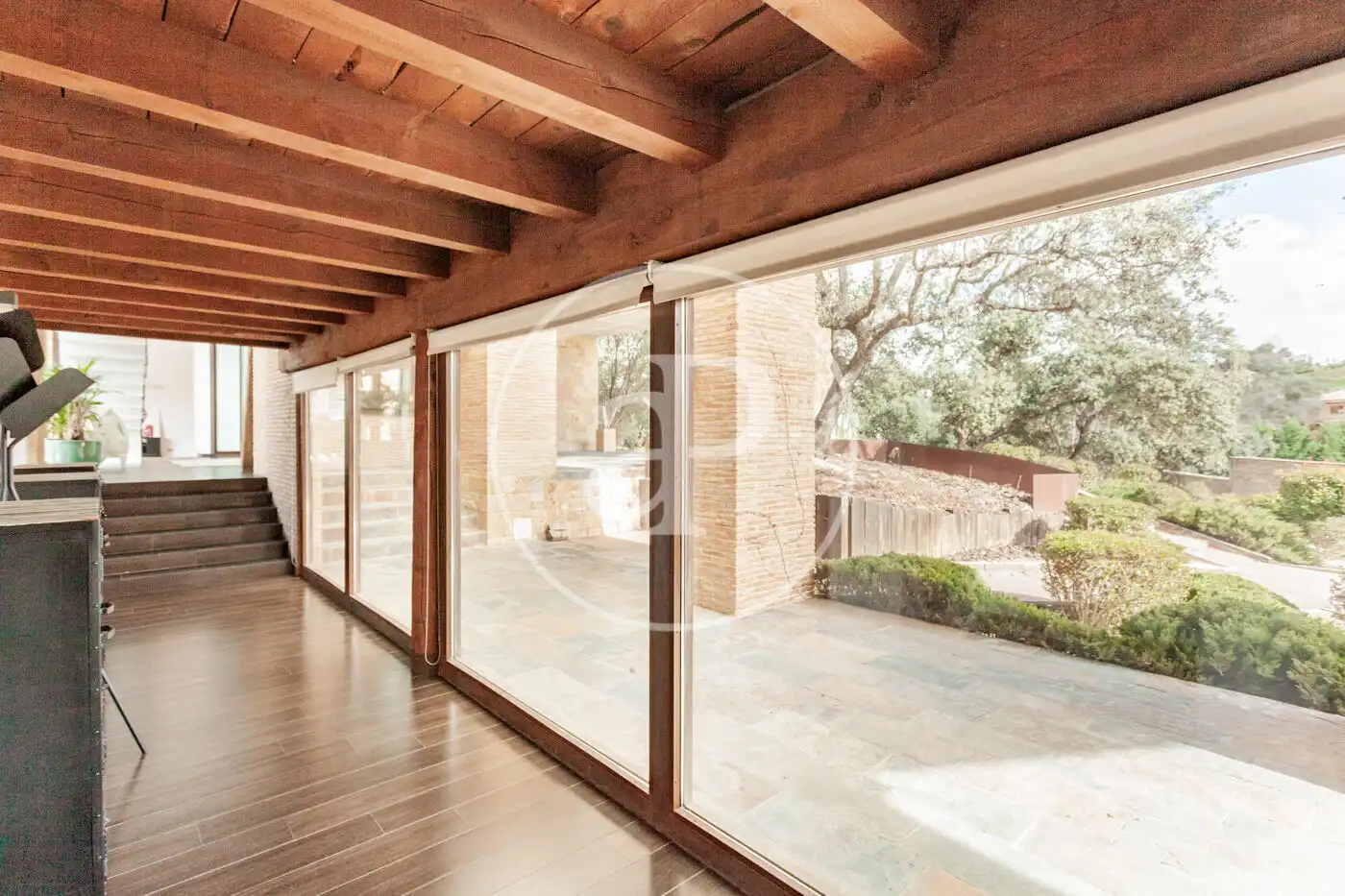 Vista exterior de Casa o xalet en venda en Ciudalcampo amb Aire condicionat, Calefacció i Jardí privat