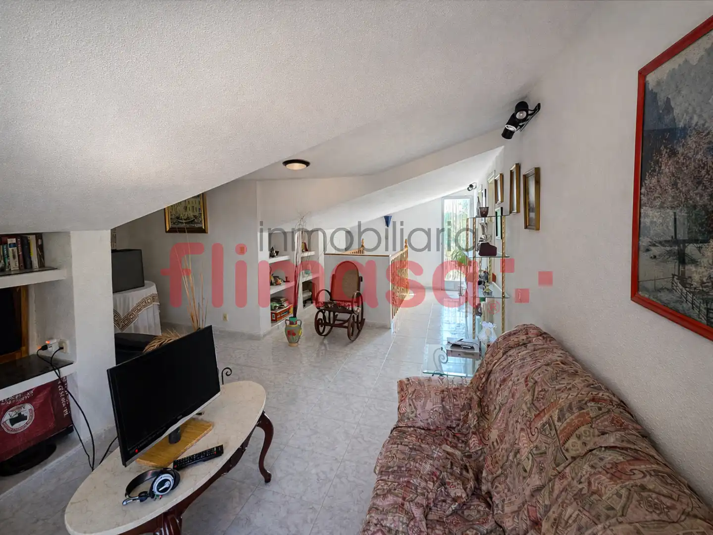 Living room of Houses for sale in Santa Cruz del Retamar  with Heating, Private garden and Terrace