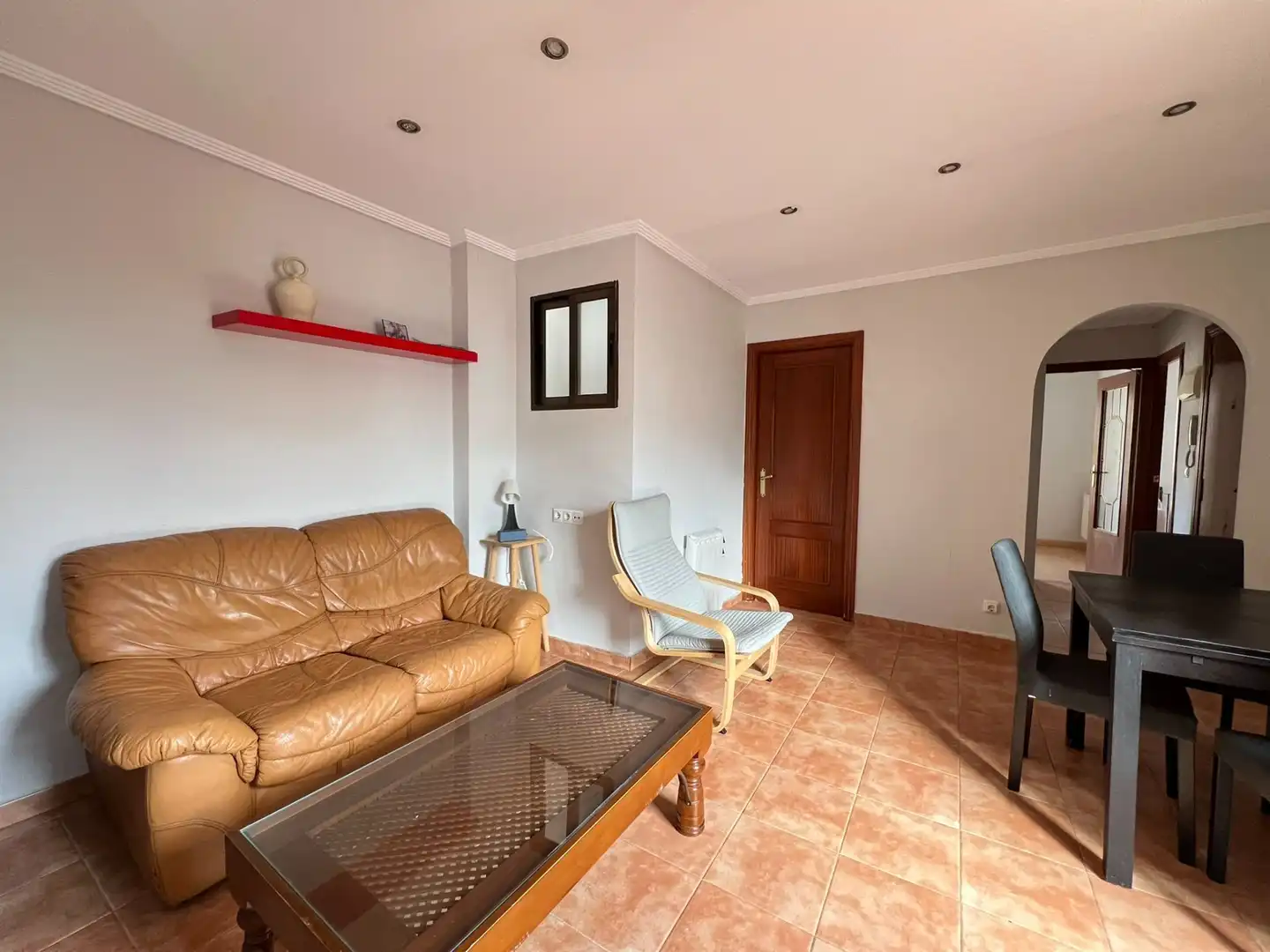 Sala de estar de Piso en venta en Alcoy / Alcoi con Calefacción y Amueblado