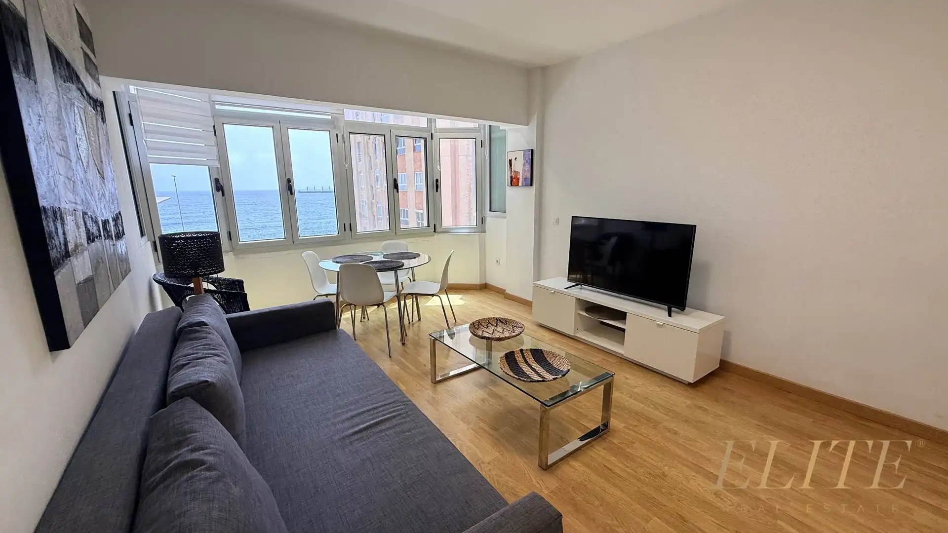 Sala d'estar de Apartament de lloguer en Las Palmas de Gran Canaria