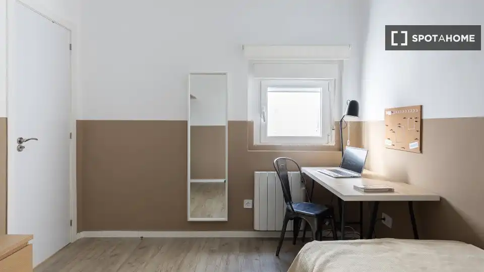 Bedroom of Flat for rent in Getafe  with Air Conditioner, Heating and Furnished