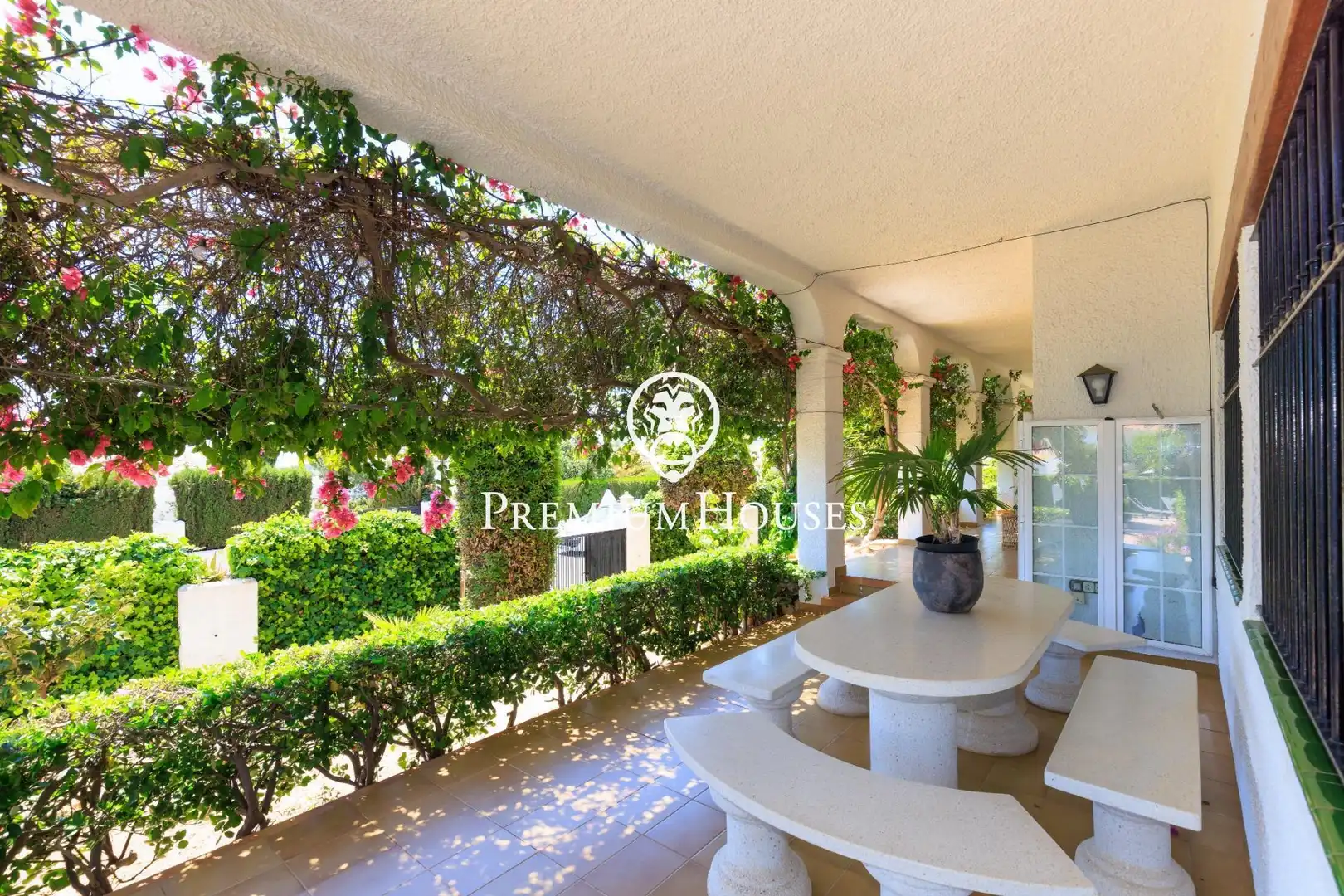 Terraza de Casa o chalet de alquiler en Cunit con Aire acondicionado, Calefacción y Jardín privado