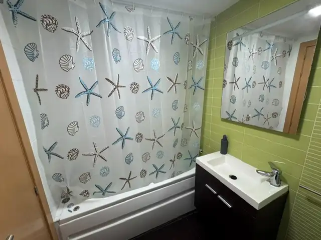Badezimmer von Wohnungen zum Verkauf in Moncofa mit Klimaanlage, Terrasse und Möbliert