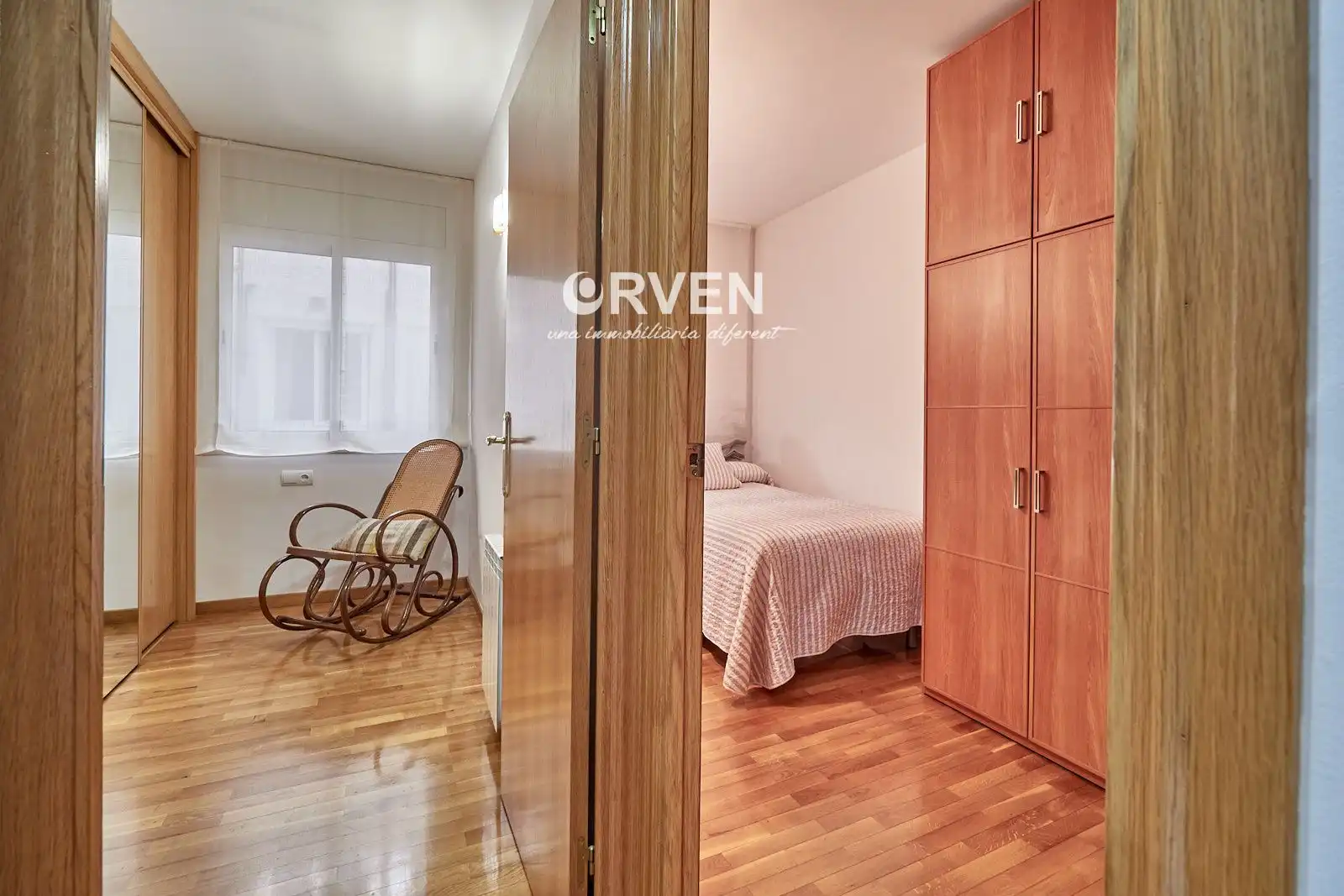 Schlafzimmer von Wohnung zum Verkauf in L'Hospitalet de Llobregat mit Klimaanlage, Heizung und Terrasse