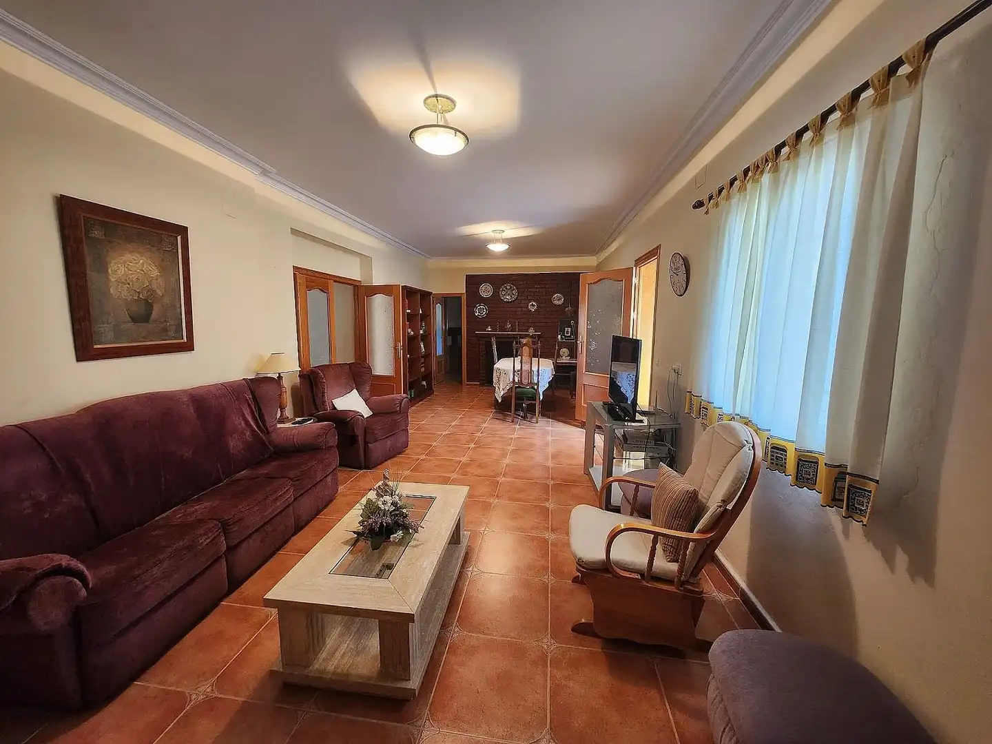 Wohnzimmer von Country house zum Verkauf in Villena mit Terrasse und Möbliert