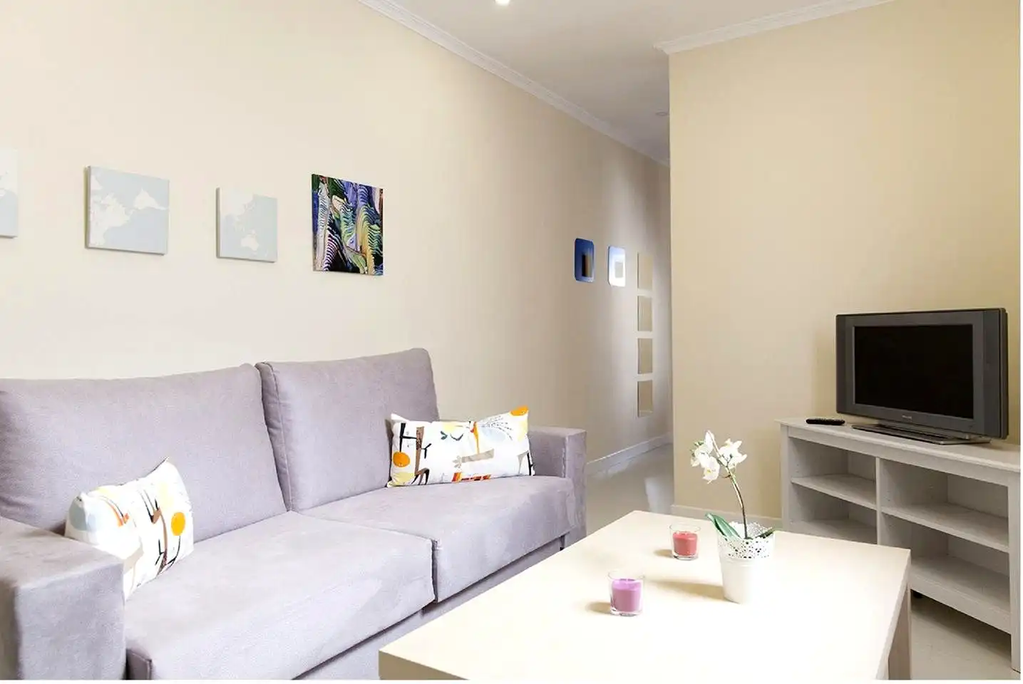 Wohnzimmer von Wohnung zur Miete in Retiro