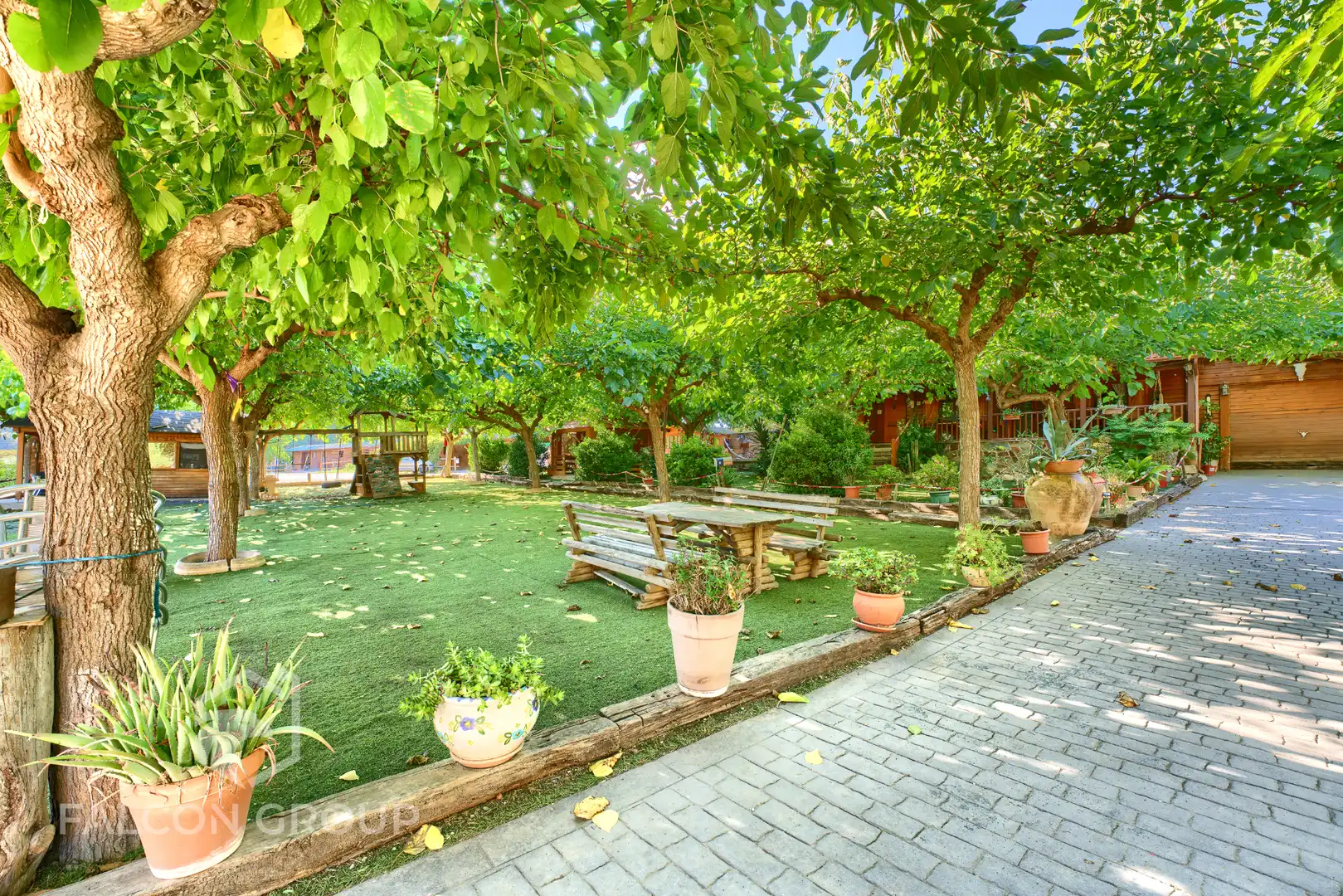 Garden of Houses for sale in Calafell  with Air Conditioner, Private garden and Terrace