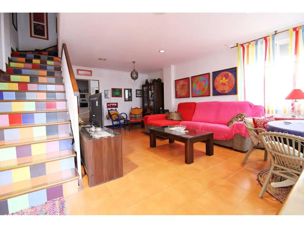Sala de estar de Dúplex en venta en Elche / Elx con Aire acondicionado, Calefacción y Terraza