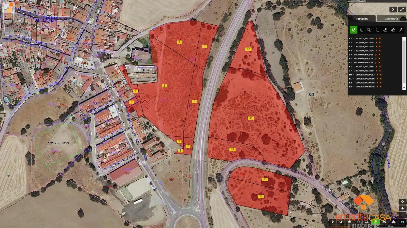 Residencial en venda en Aljucén