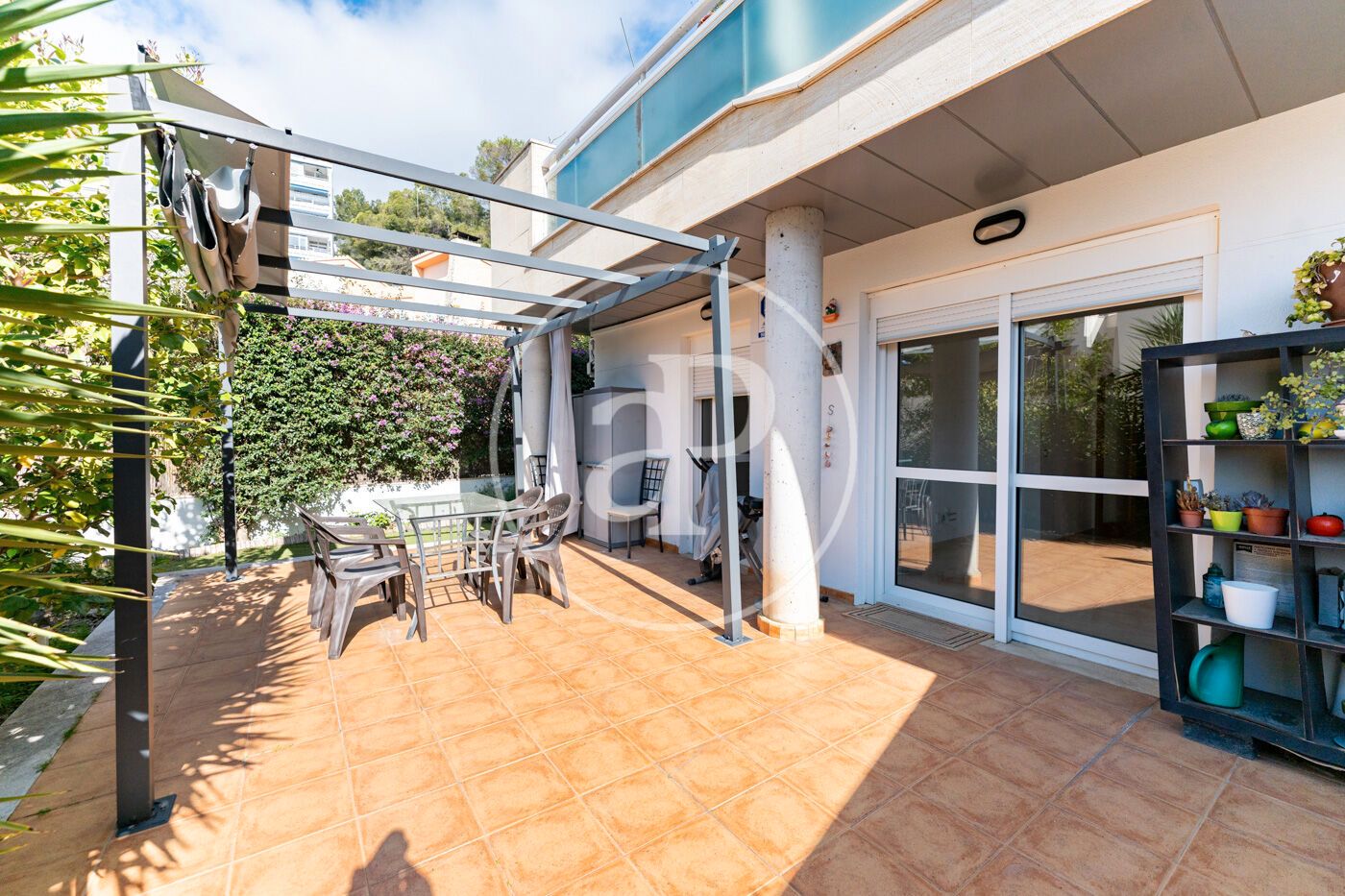 Terrace of Flat for rent in  Palma de Mallorca  with Air Conditioner, Heating and Private garden