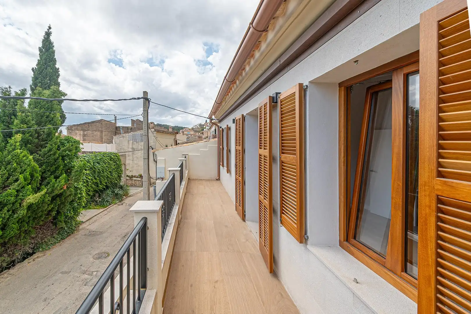 Balcony of Ground floor for rent in Selva  with Air Conditioner, Heating and Terrace
