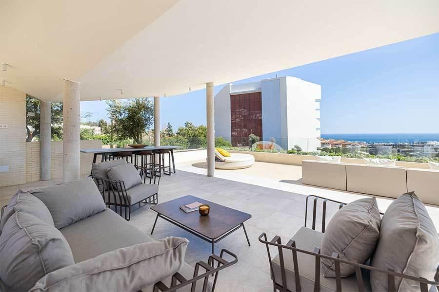 Terrace of Attic for sale in Fuengirola  with Air Conditioner, Heating and Private garden