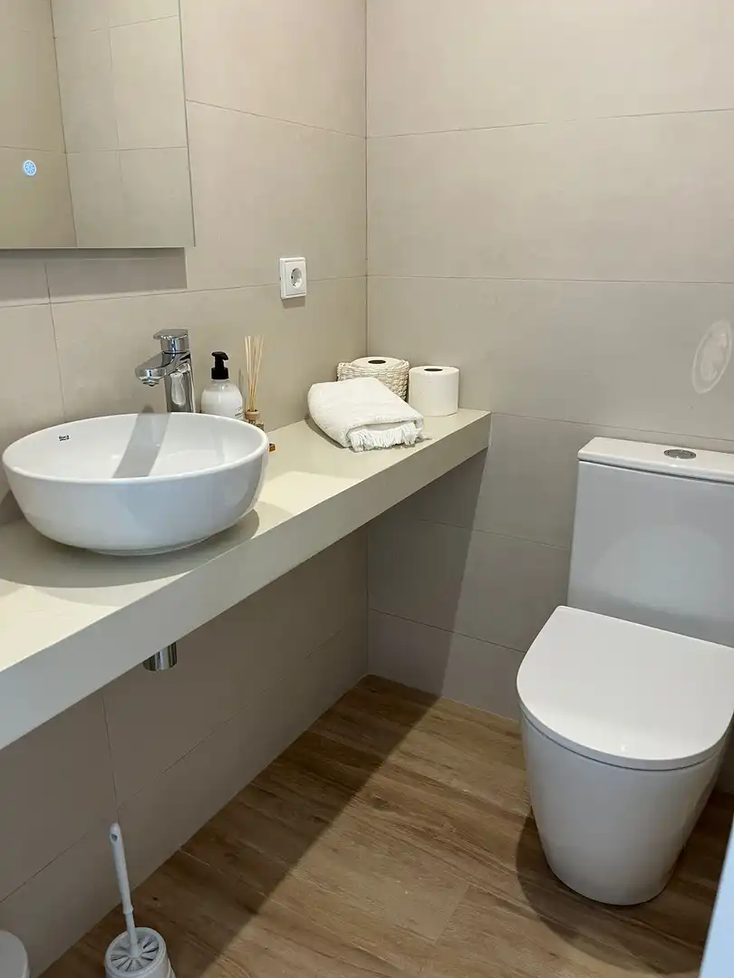 Baño de Apartamento de alquiler en Jávea / Xàbia con Aire acondicionado y Trastero